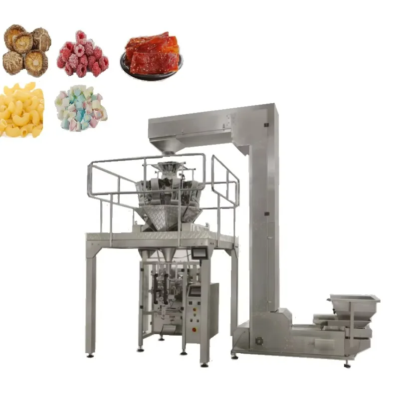 10 Heads 14 Heads Computer Combination Weighing for Solid Strip Block Flaky Granule Packing Machine with Multi-head Weigher