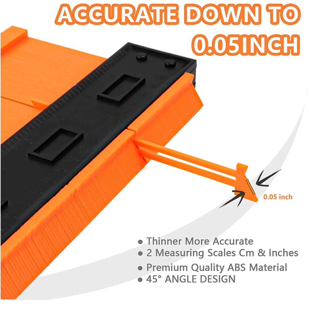 Contour Duplication Gauge Profile Tool Adjustable Lock Copy Irregular Shape Duplicator Irregular Welding Woodworking Tracing