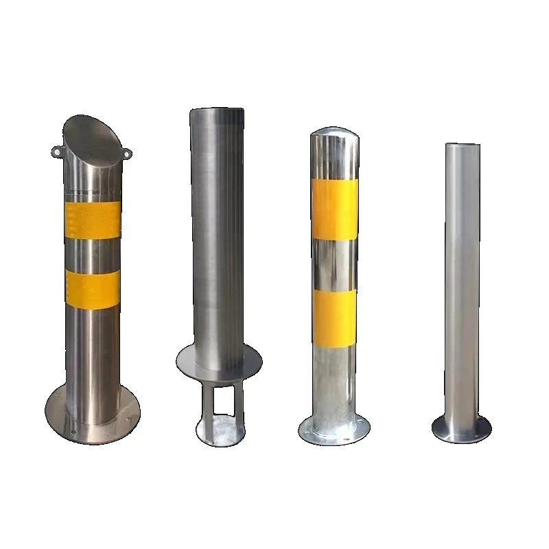 Full-Automatic Hydraulic Lifting Column Parking Lot Road Blocke  Rising Hydraulic Bollard Anti-collision Column