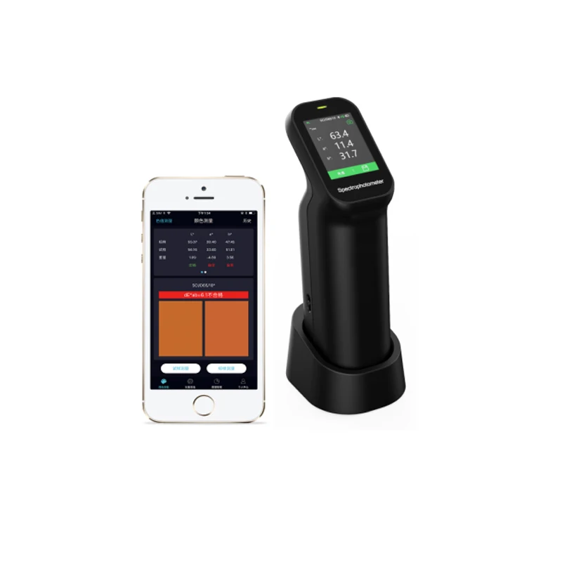 

Портативный спектрофотометр CS-500 2026 года с беспроводным подключением к устройствам Android или iOS через Bluetooth