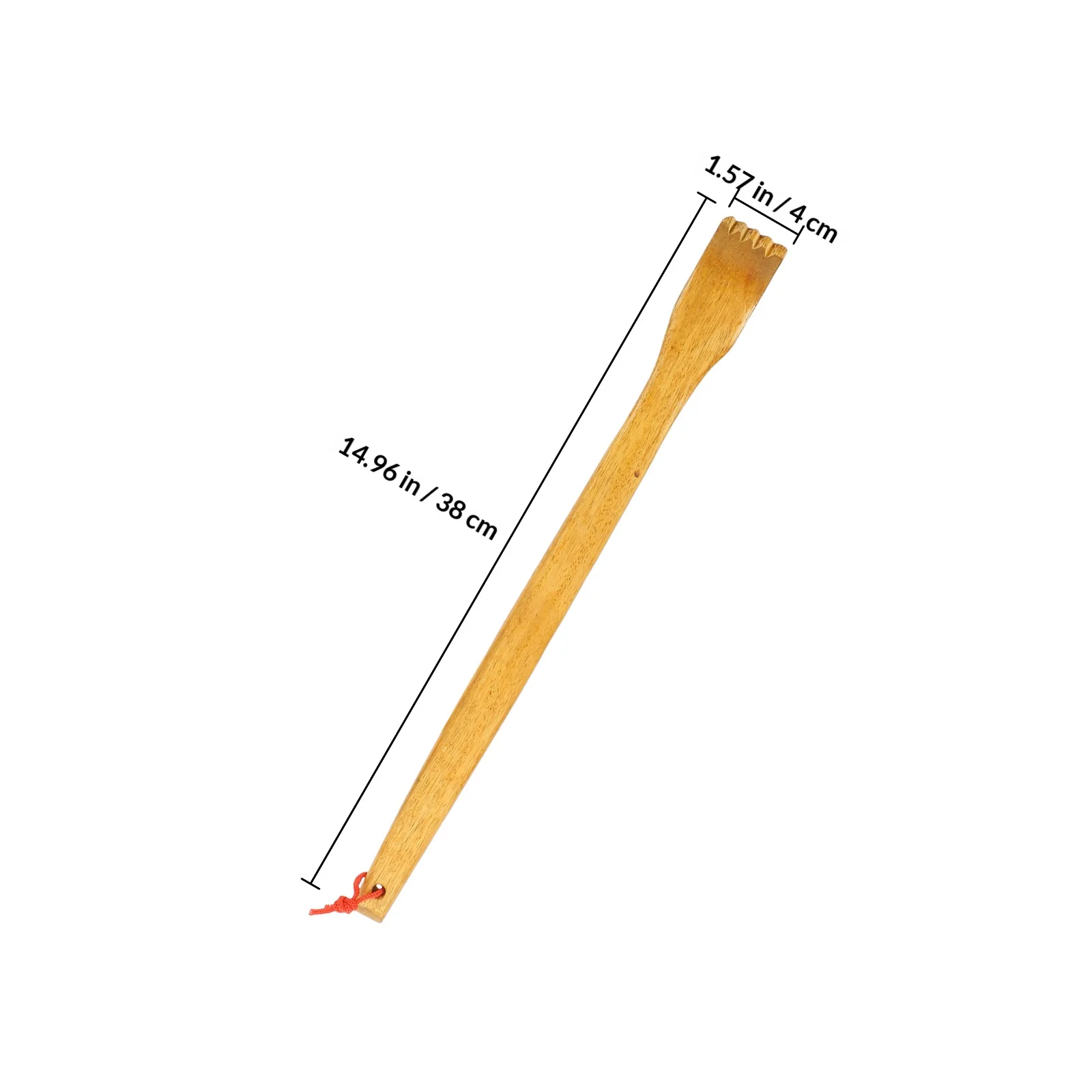 Massaggiatore per la schiena in legno, bastone per massaggio, manico robusto e antiruggine, massaggiatore per la schiena, per uso domestico e in viaggio