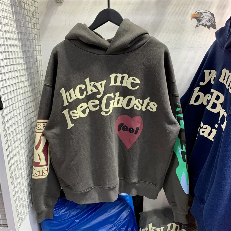 High Quality 1:1 CPFM Kids See Ghosts FREEEE Hoodie Men Kanye West Hooded Sweatshirt Mens Womens Brand Autumn Winter Hoodie