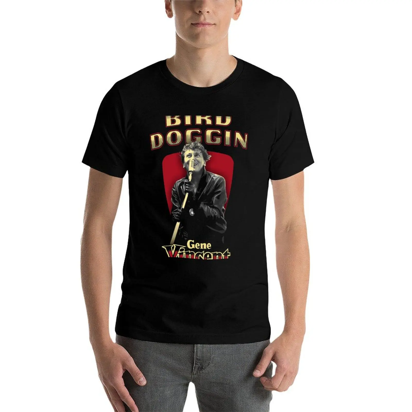 BIRD DOGGIN GENE VINCENT T-shirt camicie grafiche ad asciugatura rapida camicia anime magliette anime magliette grafiche da uomo anime