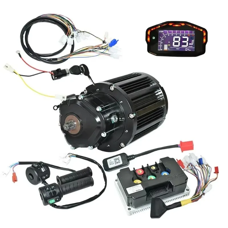

High-performance Custom Electric Drive Motorcycle Build Off-road E-bike 13.5kw Peak-power 72V/96V Electric Mid Drive
