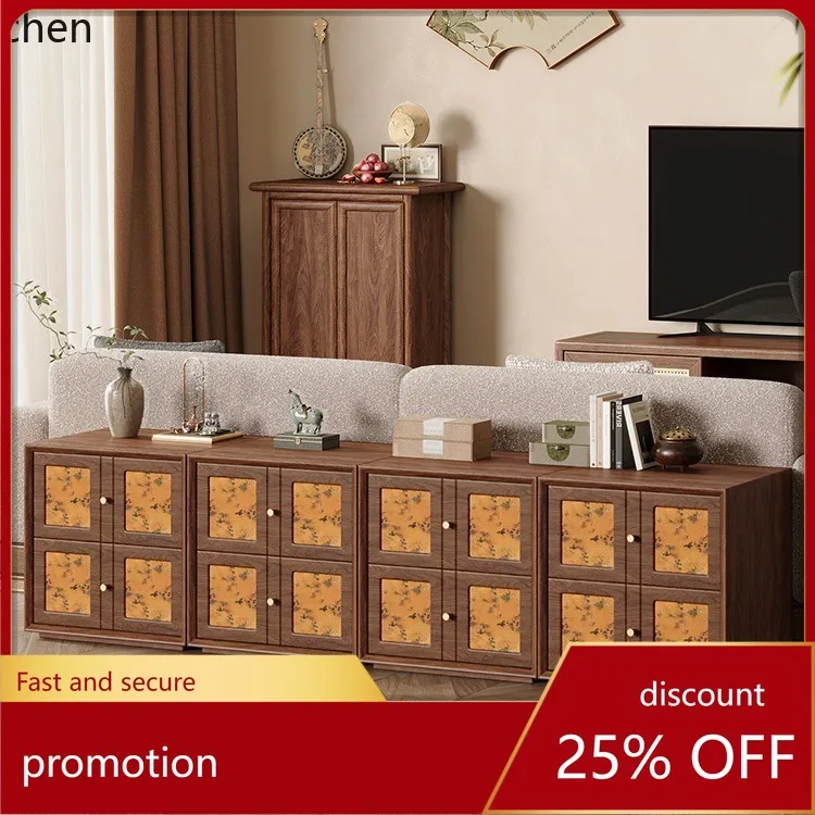 

YFY Xiangyun Sha Solid Wood Chest of Drawers Living Room Sideboard Storage Combination Cabinet