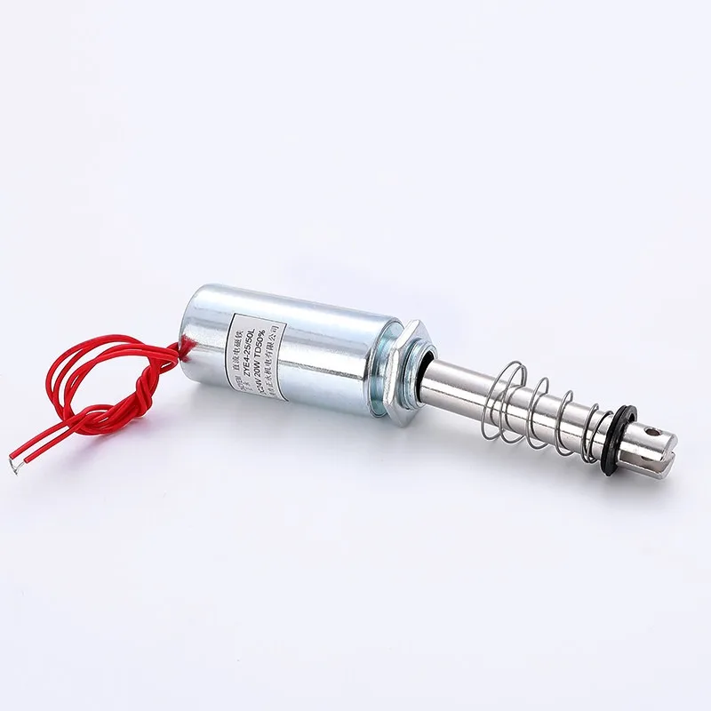 

Round tube electromagnet ZYE4-25/50L DC electromagnet, pull traction type
