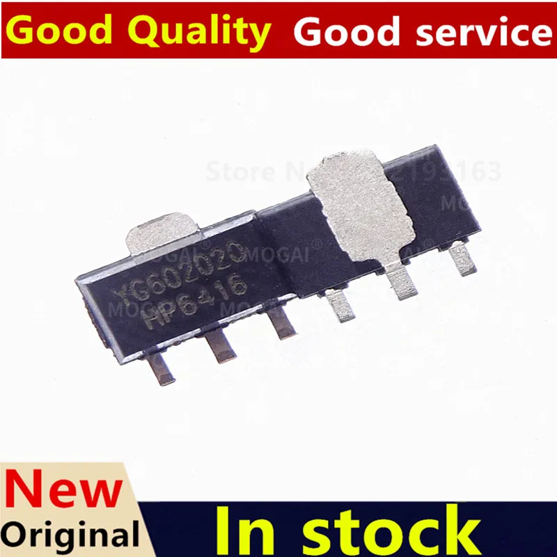 (10 pièces) 100% nouveau YG602020 SOT-89