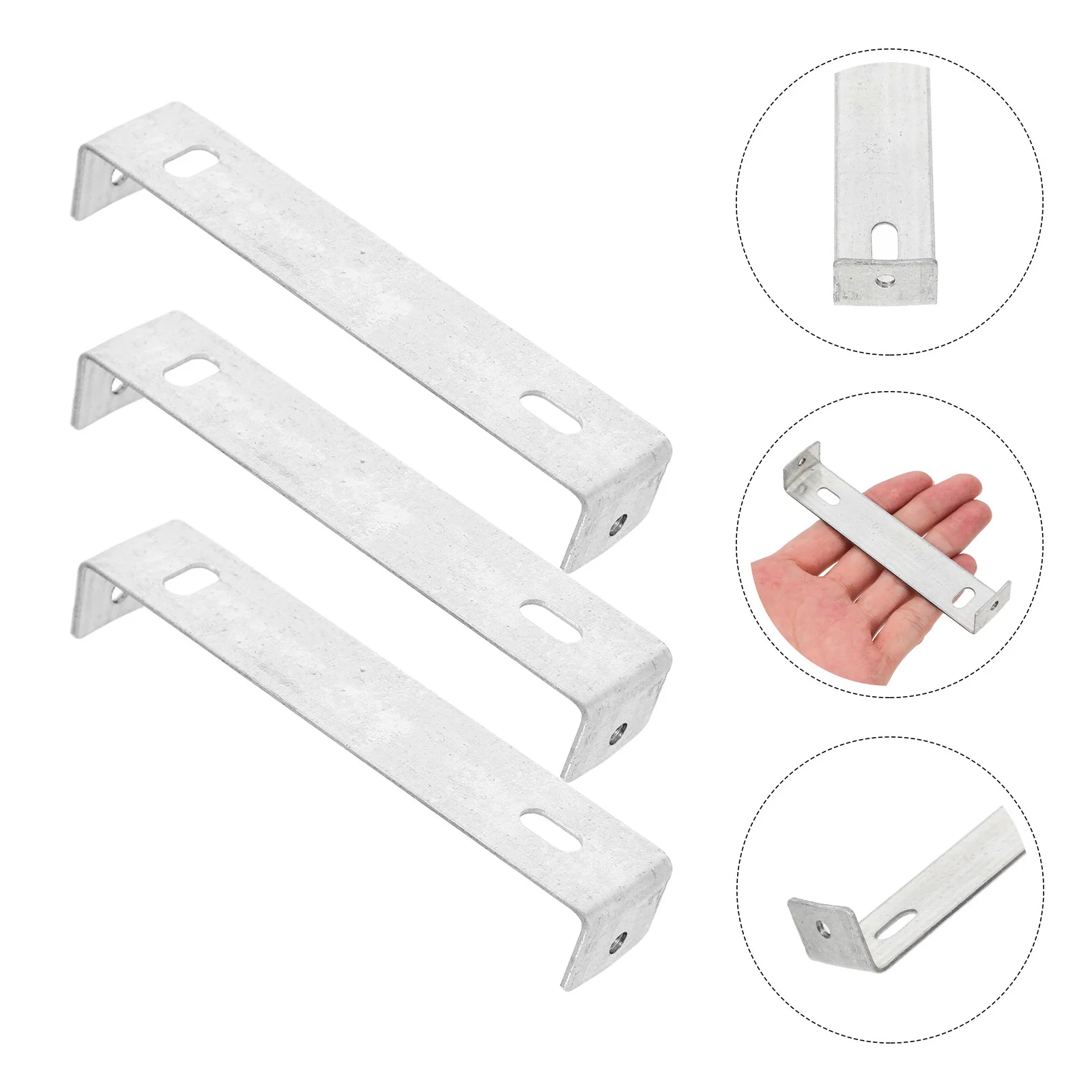 

6pcs Light Fixture Mounting Durable Plate For Chandelier Wall Ceiling Lighting Stable Installation Mounting Kit Outdoor