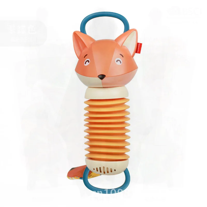 Baby Fox Accordeon Muziekinstrument Speelgoed Vroeg Onderwijs Verlichting Rustgevende Muziek voor kinderen van 4-6 jaar oud Plastic