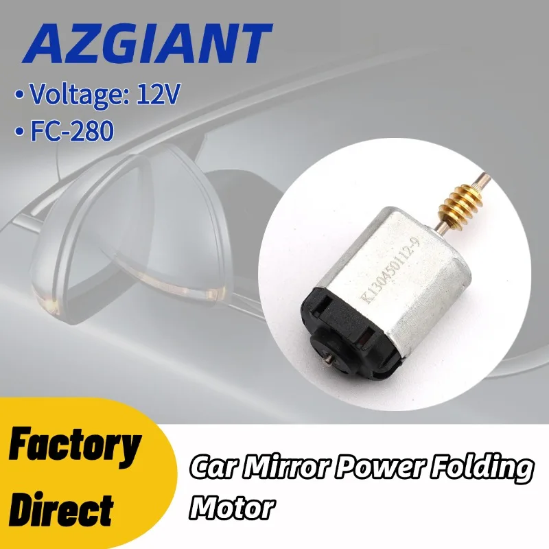 AZGIANT Car Side View Exterior Reversing Rearview Folding Mirrors Motor High Speed for Chery Tiggo 4Pro(T3X)1,5L 8