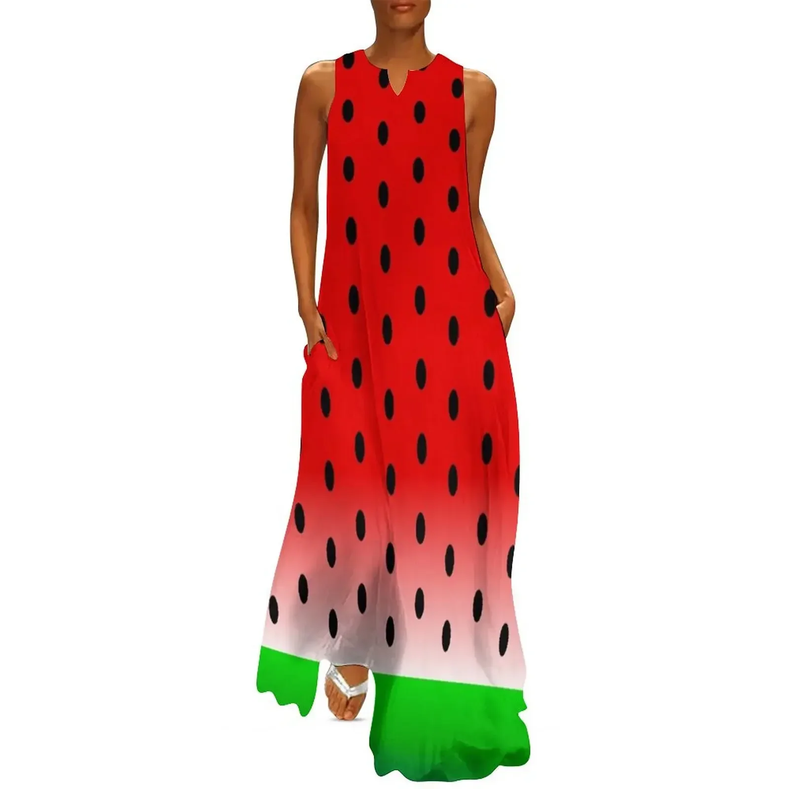 

Watermelon Long Dress fairy dress Elegant gowns women dress Cocktail of dresses