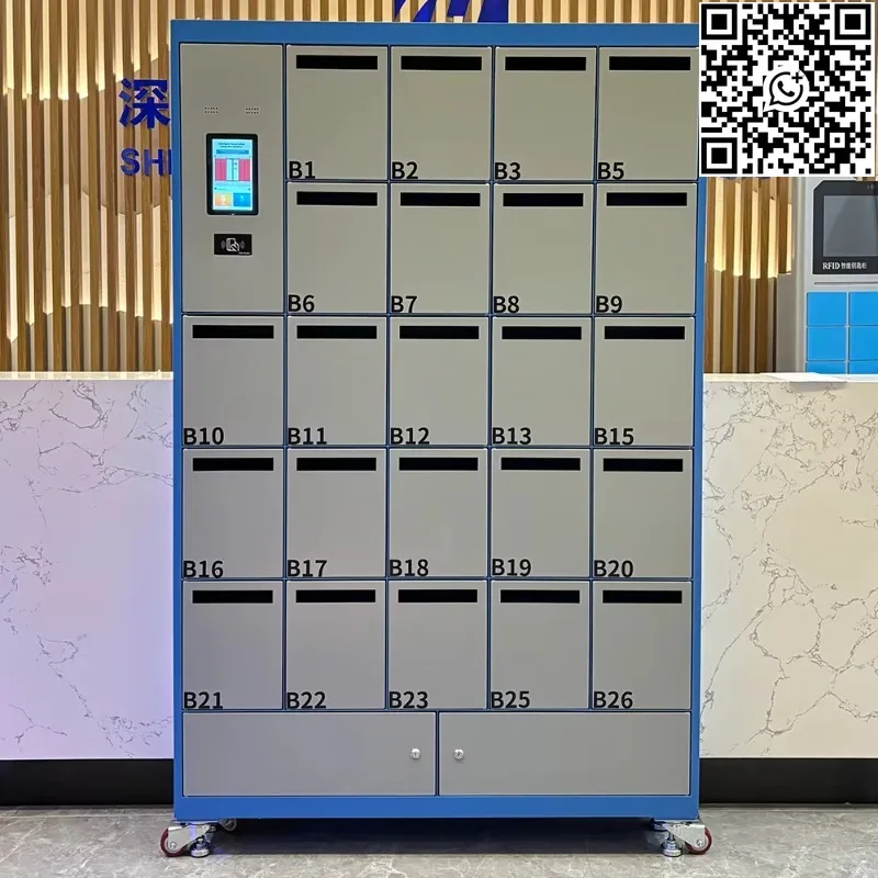 

Customized Steel Apartment Mailbox with Electronic Lock Multi-Door Cluster Design