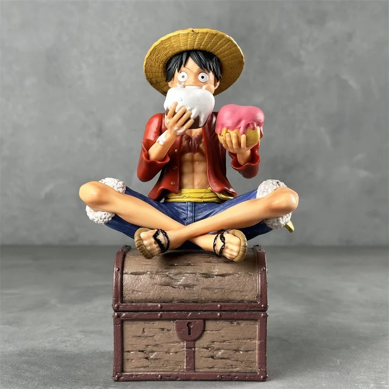 20cm Anime One Piece Figures Luffy Action Figure Figurine Ornament  Model Toys Kits Pvc Model Desktop Decorate Birthday Gifts