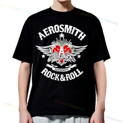 Men Women -Aerosmith- Concert Rock & Roll Band Graphic Shirts Apparel Vintage T Shirts Top Tee Clothes Graphic Printed