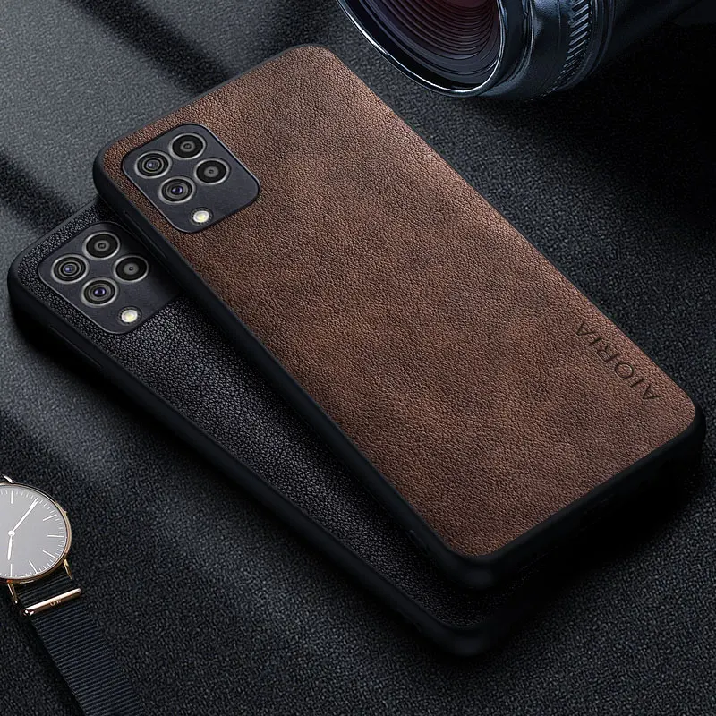 Premium Retro Luxury leather Phone Case for Samsung galaxy M62 M54 M53 M52 M51 M42 M34 M33 M31S M31 M23 M14 M13 M12 M11 5g cover