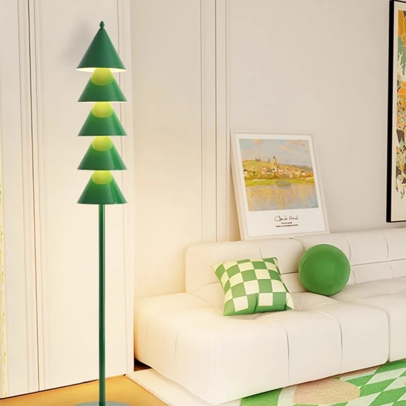 Full spectrum floor lamp eye protection Christmas tree creative personality living room sofa decorative lamp