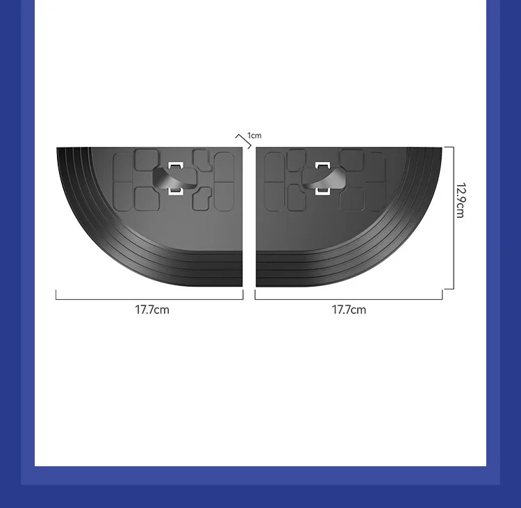 Para cobos pedra xiaomi para seeks nuvem baleia varrendo robô tira de escalada almofada de escalada universal 2cm