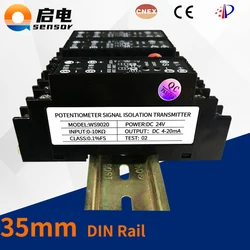Potentiometer Signaal Isolatie Zender Conversiestroom Analoge Module Slip Draad Weerstand 0-50K Tot 4-20ma