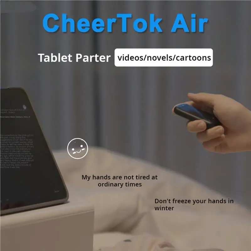 Mobile Phone Remote Control for iPad Tablet / Cell Phone Air Mouse Bluetooth Remote Control with Touch Pad Cheertalk