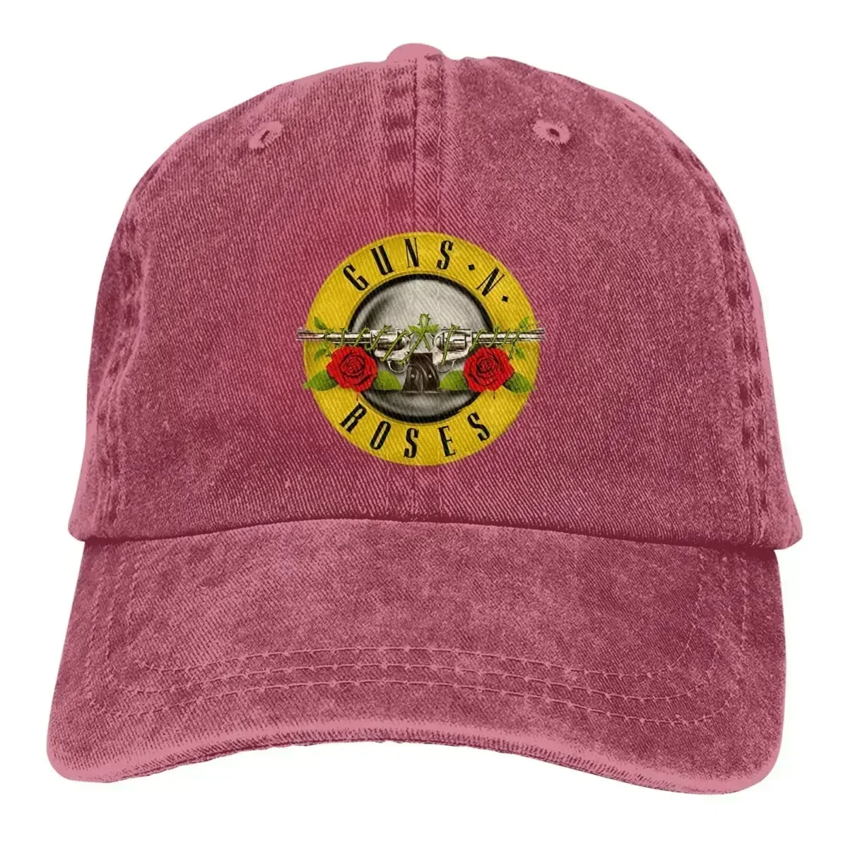 Guns N Roses Unisex Baseball Caps Distressed Washed Hats Cap Retro Outdoor All Seasons Travel Snapback Cap