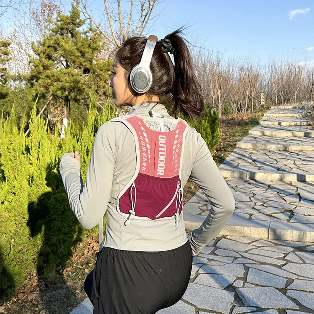 

Жилет для гидратации, водонепроницаемый рюкзак с водным пузырем, дышащий рюкзак для гидратации на открытом воздухе для пеших прогулок, бега по пересеченной местности