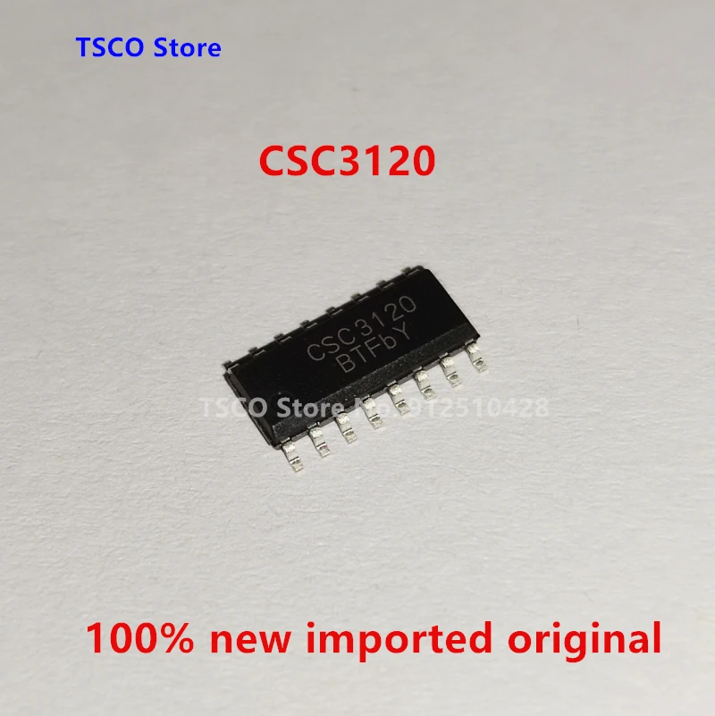 CSC3120   (10piece/LOT)  New Original Universal 2092 Audio Driver Chip  SOP-16
