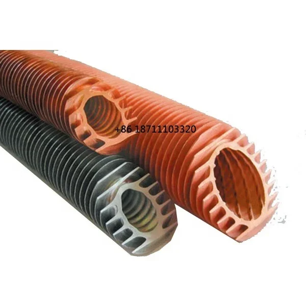 Steam Boiler Economiser Spiral Fin Tubes Stainless Steel Tube Heat Exchanger Boiler Economizer