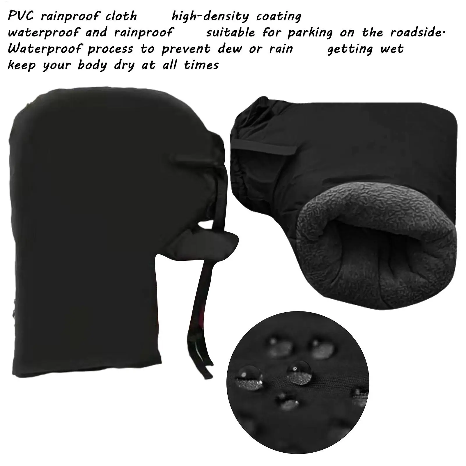 Motorcycle Handlebar Muffs Winter Equipment Mitts Warmer Gloves Waterproof Handmuffs Bicycle Handle Cover Hand Covers Handlebar