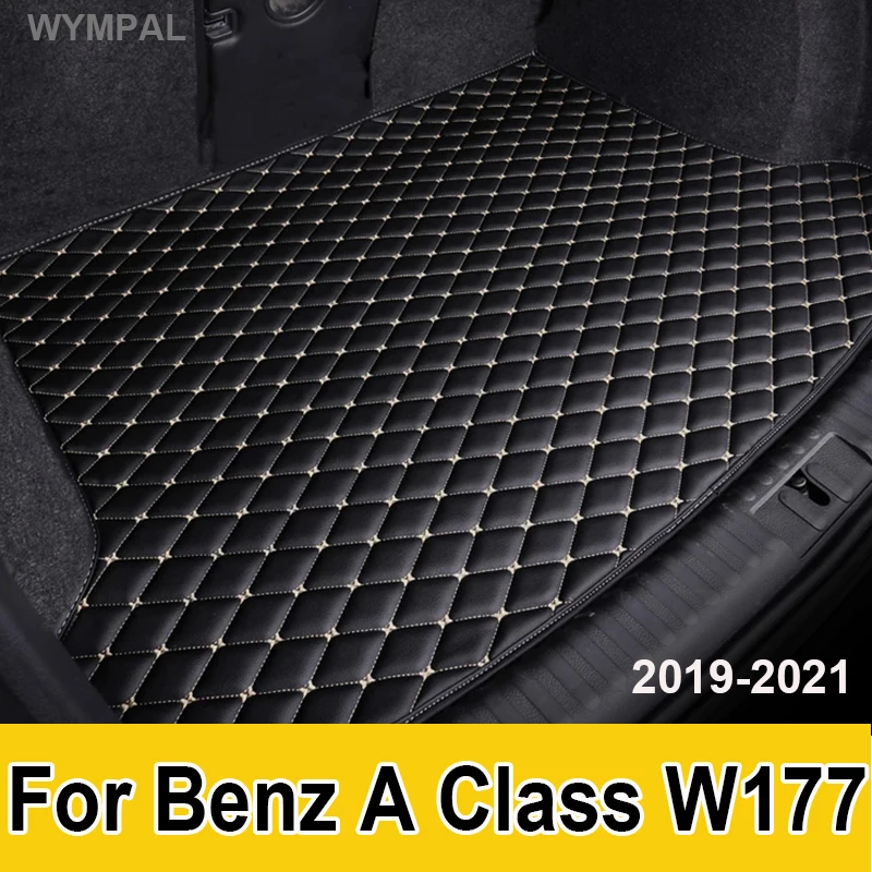 

Коврик в багажник автомобиля для Mercedes Benz A Class W177 A180 A200 A200 A220 2019 2020 2021, автомобильные аксессуары, украшение интерьера автомобиля