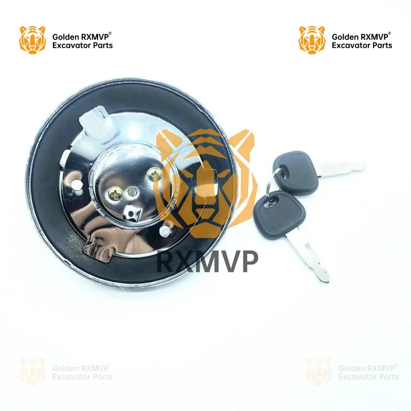 For Sany Sy65/sy75/sy135/sy215/sy235-7-8-9  Diesel Tank Cover Premium Fuel Tank Cap Quality Excavator Accessories