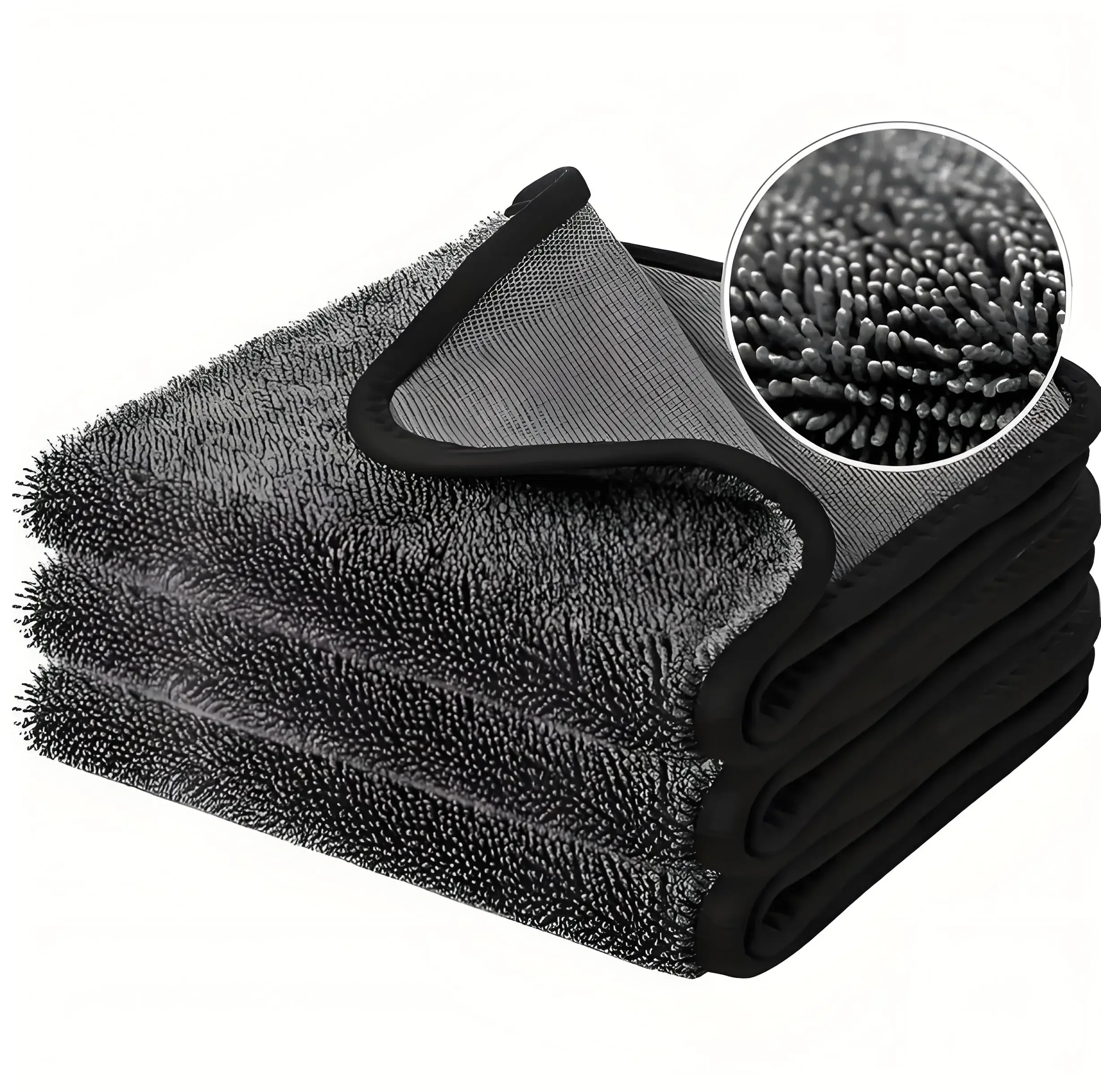 

Полотенце из микрофибры с высокой впитываемостью, подходит для автомобилей, дома, окон и ванных комнат, прочное и быстросохнущее.