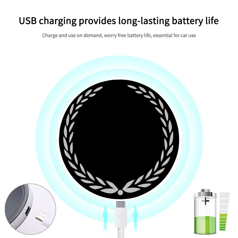 ثلاثية الأبعاد سيارة مثلث نافذة الديكور مصباح لتهيئة الجو لنيسان X-trail قاشقاي ملاحظة جوك سنترا باترول نافارا ميكرا ليف ألميرا