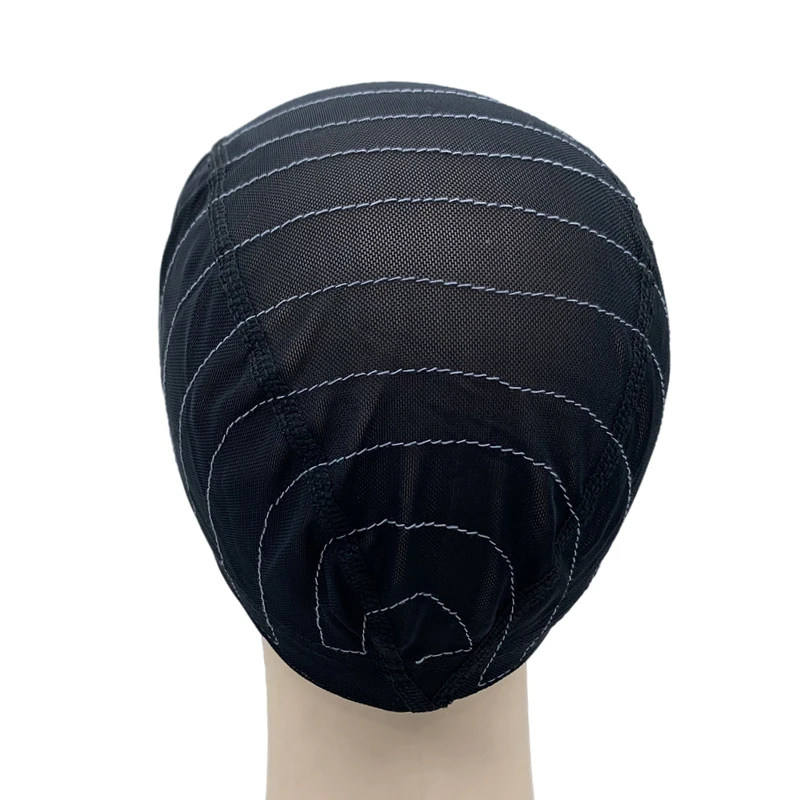 Mesh Dome Wig Cap with Band Glueless for Beginners 4x4/5x5/13x4/13x6 Lace Wig Making Hairnet Ideal for Creating Custom Wigs image 6