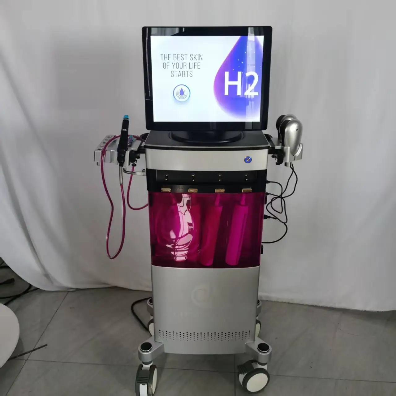 

New Hydra Oxygen Facial Multifunction Skin Care Machine: Facial Cleaning, Rejuvenation, Blackhead Removal & Face Lifting