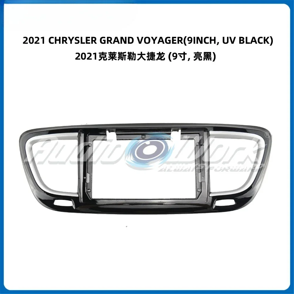 

Для 2021 CHRYSLER GRAND VOYAGER FRAME 9-дюймовый автомобильный радиоприемник стерео GPS MP5 Android плеер 2 Din Fascias Панель приборной панели Крышка рамки