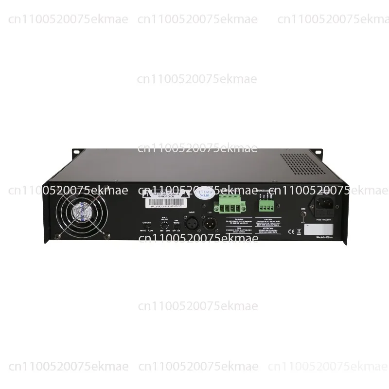 2-U rack 19-inch treble bass boost amplifier 240-watt power mixer amplifier for commercial and industrial applications