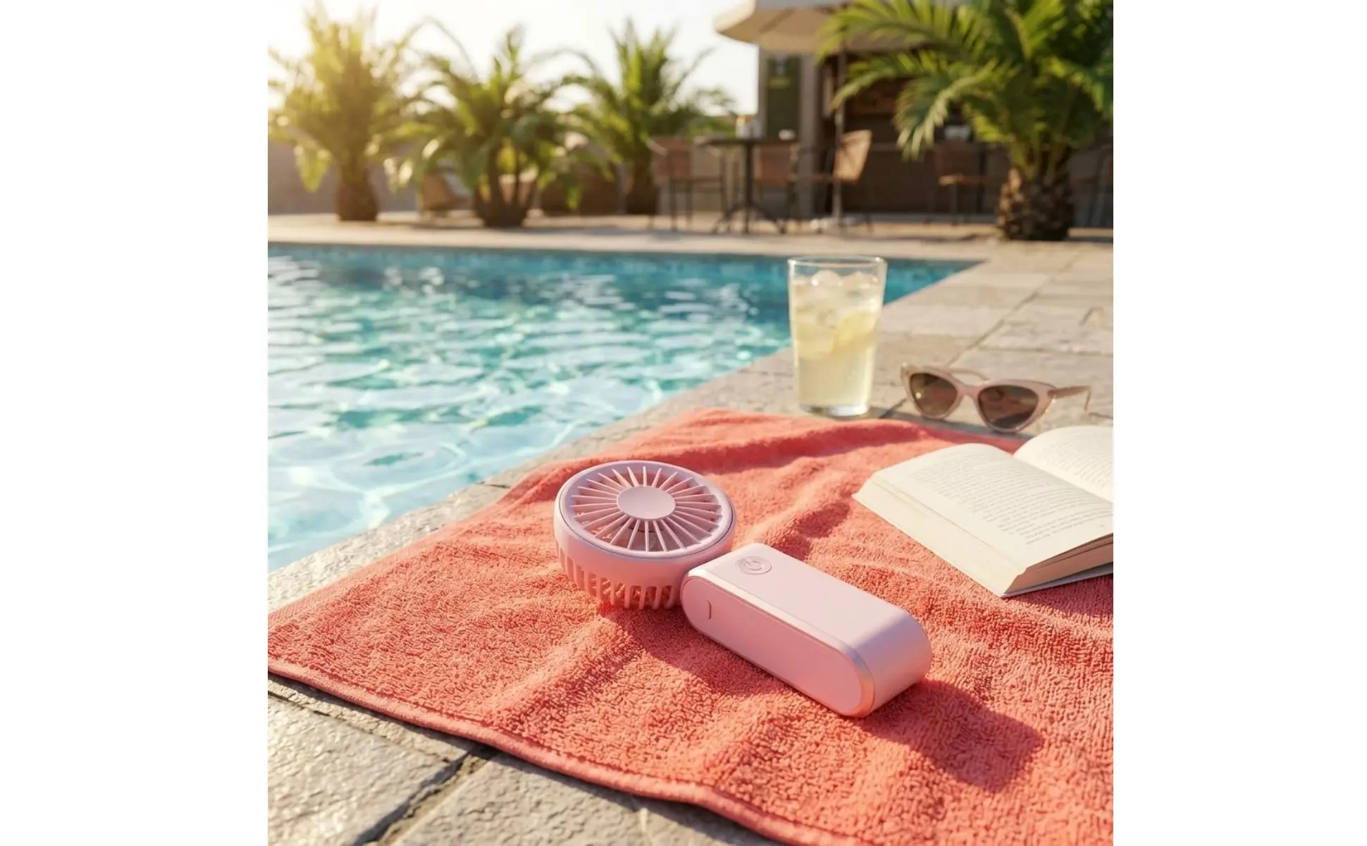 Portable Handheld Fan Lightweight USB Rechargeable Fan for Travel, Outdoor Portable Handheld Fan Lightweight USB Rechargeable Fan for Travel, Outdoor