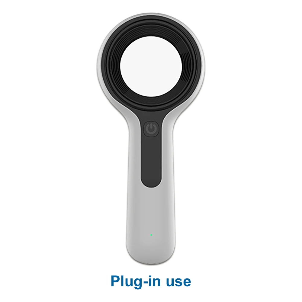 Lampe en bois analyseur de peau pour la peau loupe UV pour la beauté test du visage lampe en bois lumière analyse de la peau détection soins de beauté