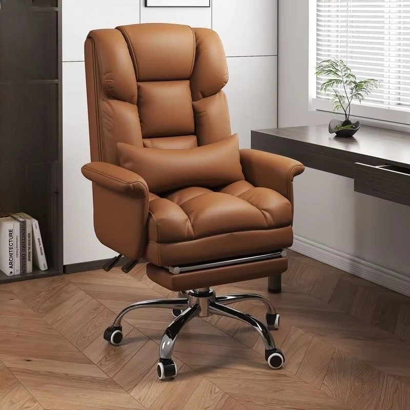 Modern chair comfortable reclining suitable for family leisure rotating net chair backrest
