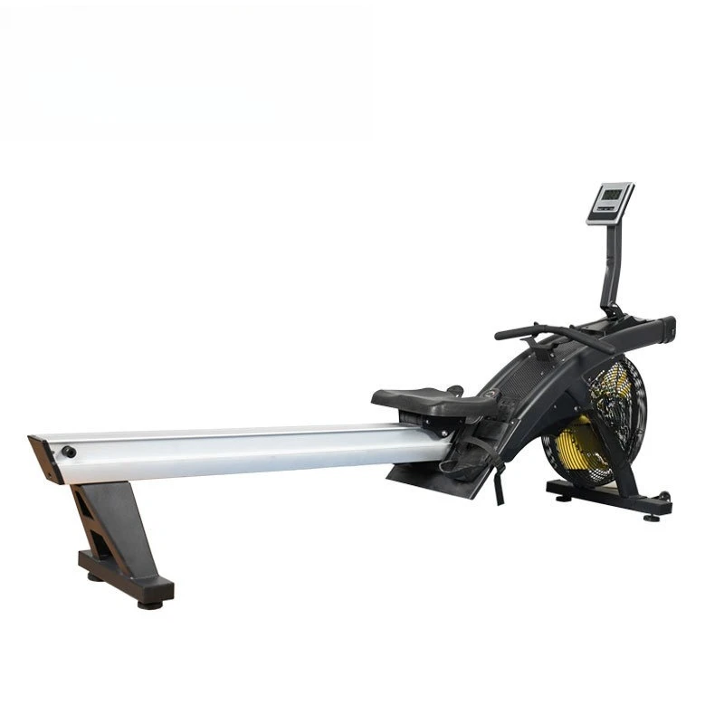 Silent Wind Magnetic Double Resistance Rowing Machine, Belly Rowing Machine Commercial Fitness Equipment Paddle Machine