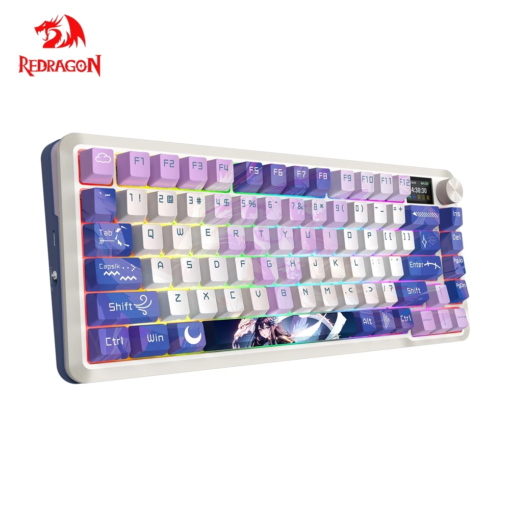 REDRAGON FLEKACT K708 PRO RGB USB Mekanik Oyun Klavyesi: K708 ile Gerçek Zamanlı Performans Deneyimi
