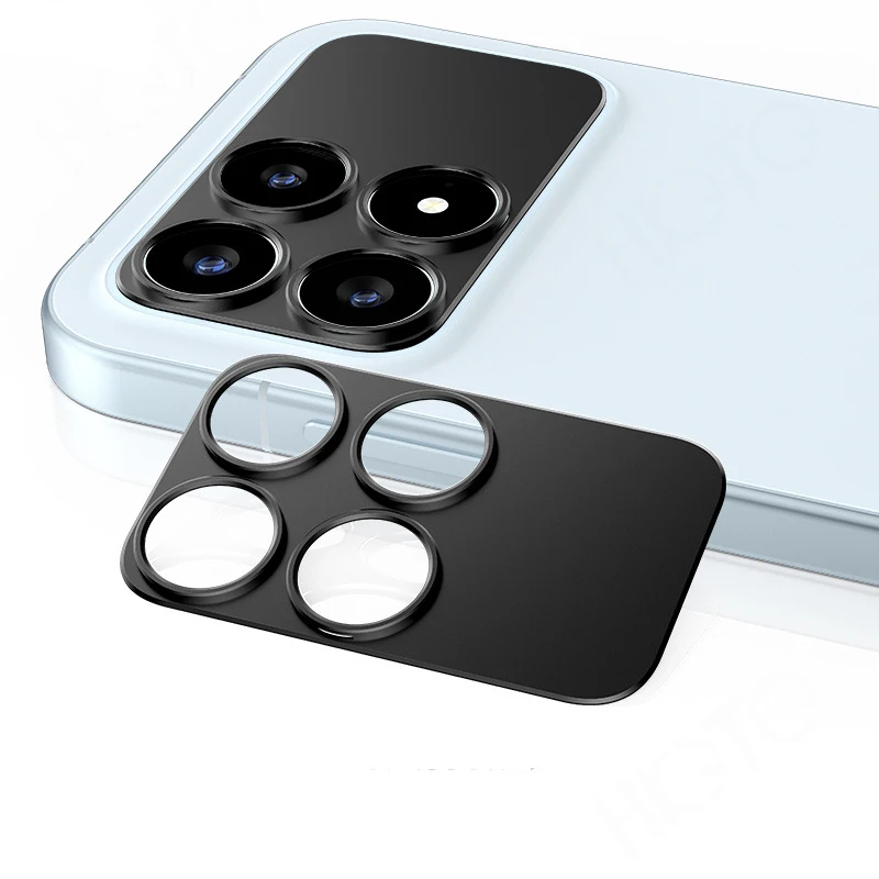 واقيات كاميرا معدنية من الألومنيوم لهاتف Redmi K90 Pro Max واقي شاشة بعدسة مجوفة لهاتف Redmi K90 K90Promax غطاء غشاء حلقي للعدسة