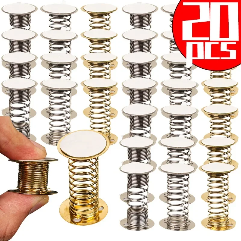 10/20pcs Car Rocking Spring Dancing Toy Shaking Head Spring Base Car Rocking Decoration Acrylic Spring Base DIY Desktop Ornament