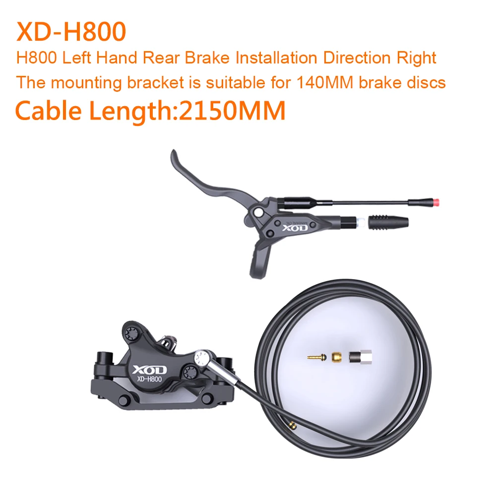 XOD H800/H880 Electric Scooter Hydraulic Disc Brake for KUKirin G2 Master G2 MAX G2 PRO2025 Electric Scooter Hydraulic oil Brak image 3