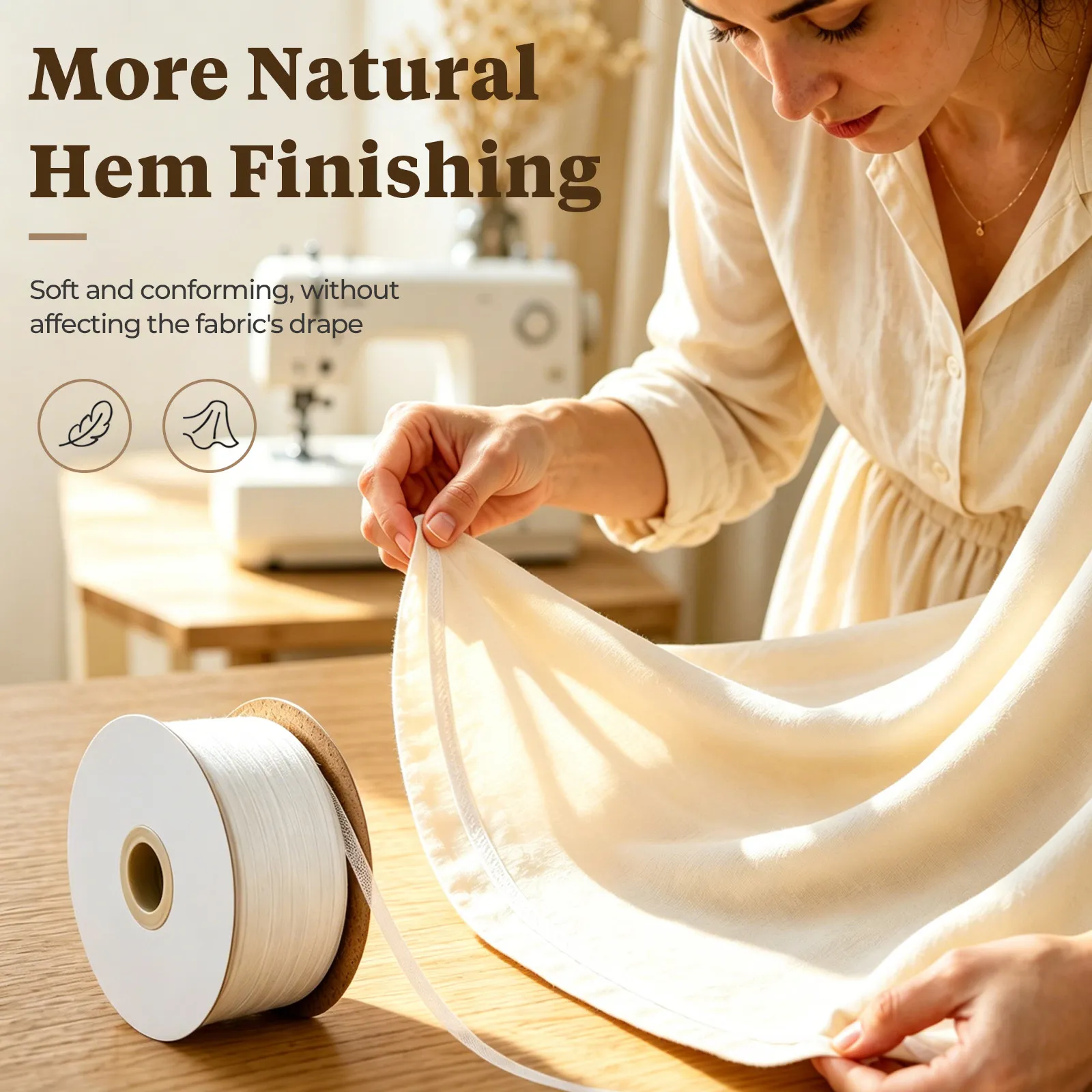 Fusible Interfacing Fabric Rol - Woodworking Online 评论和价格