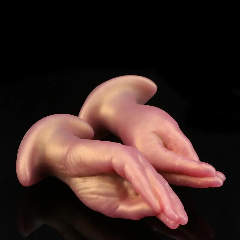 Realistic Hand Silicone Anal Plug Dildo With T-base Wearable Prostate Anal Trainer Sex Toys For Men Women Gay Penetration Anal - Image 5