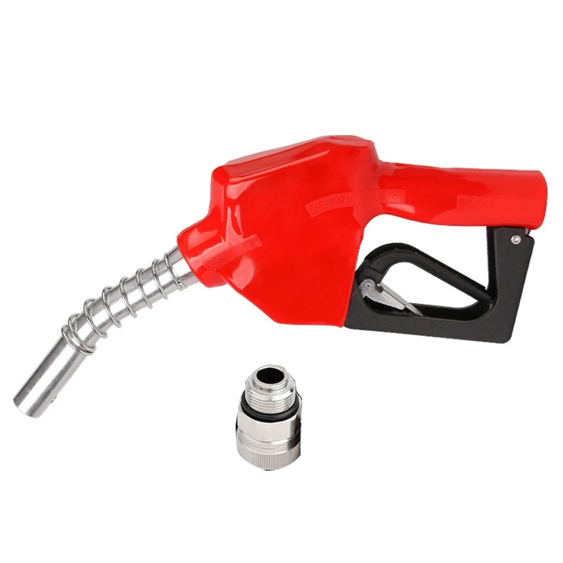 Auto Fuel Nozzles Auto Shut Off Fuel Transfer Nozzle 3/4Inch, With 360° Swivel Joint, 13/16Inch (OD=20Mm) Spout