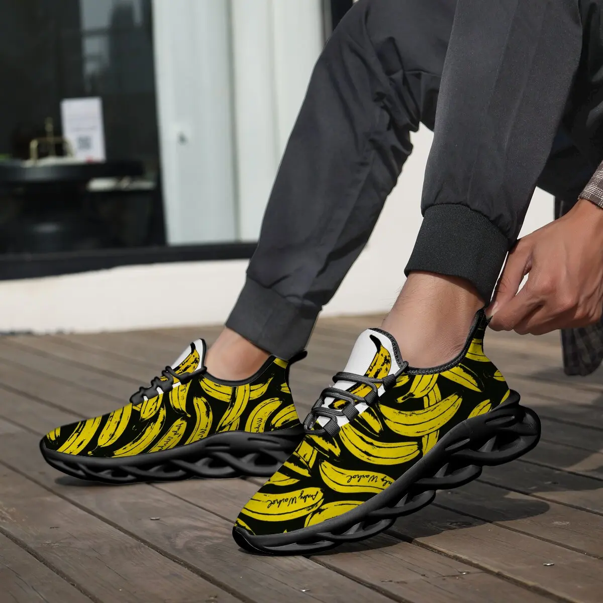 Heren sportschoenen voor heren Lichtgewicht mesh Ademend Zomer Comfortabele buitensport Veterschoenen Platte trainingssneakers met zachte zool