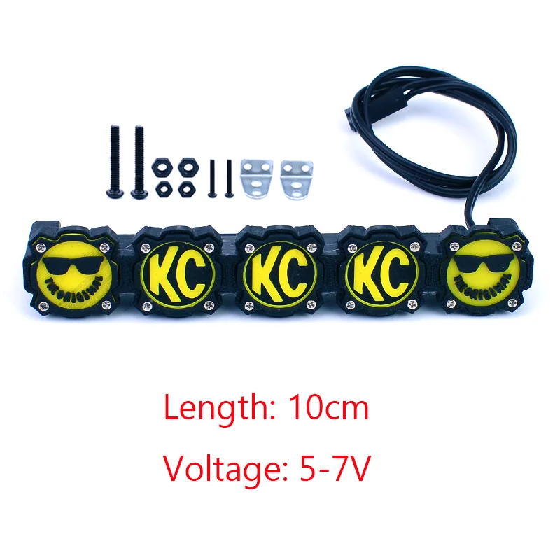 LED Simulatie Daklichten voor 1/10 RC Crawler Auto Traxxas Trx4 Axiale Scx10 Yikong RC4WD D90 Croboll MK07 MJX H8H
