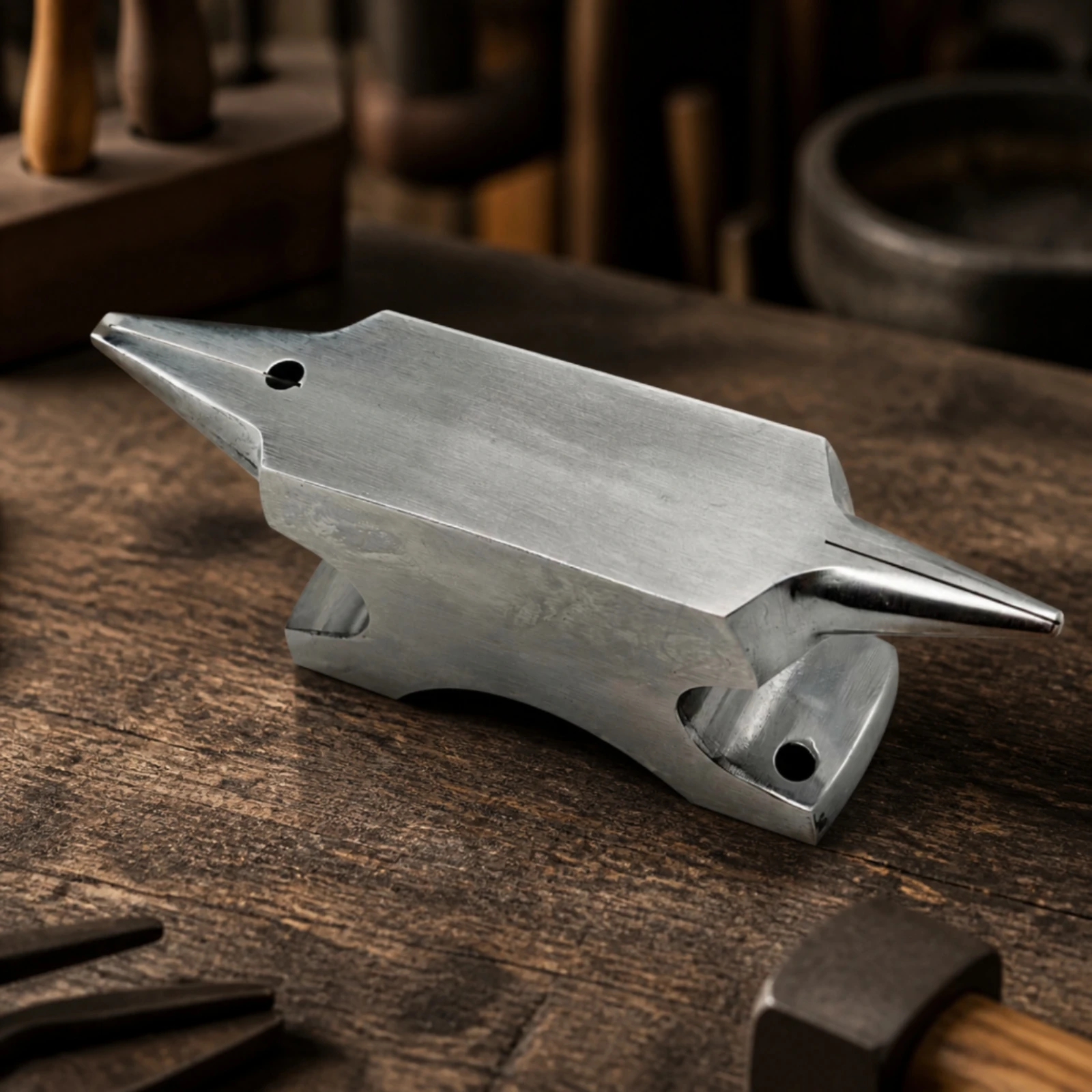 Compact Jeweler's Anvil Heavy Duty Anvil with Hardened Working Surface Tool Multi-Functional Long-Lasting for Jewelry Makers